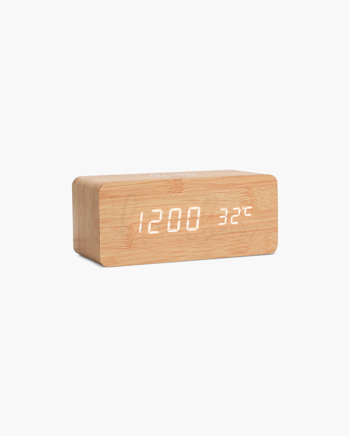 TimeWave LED Clock - Wireless Charger Clock