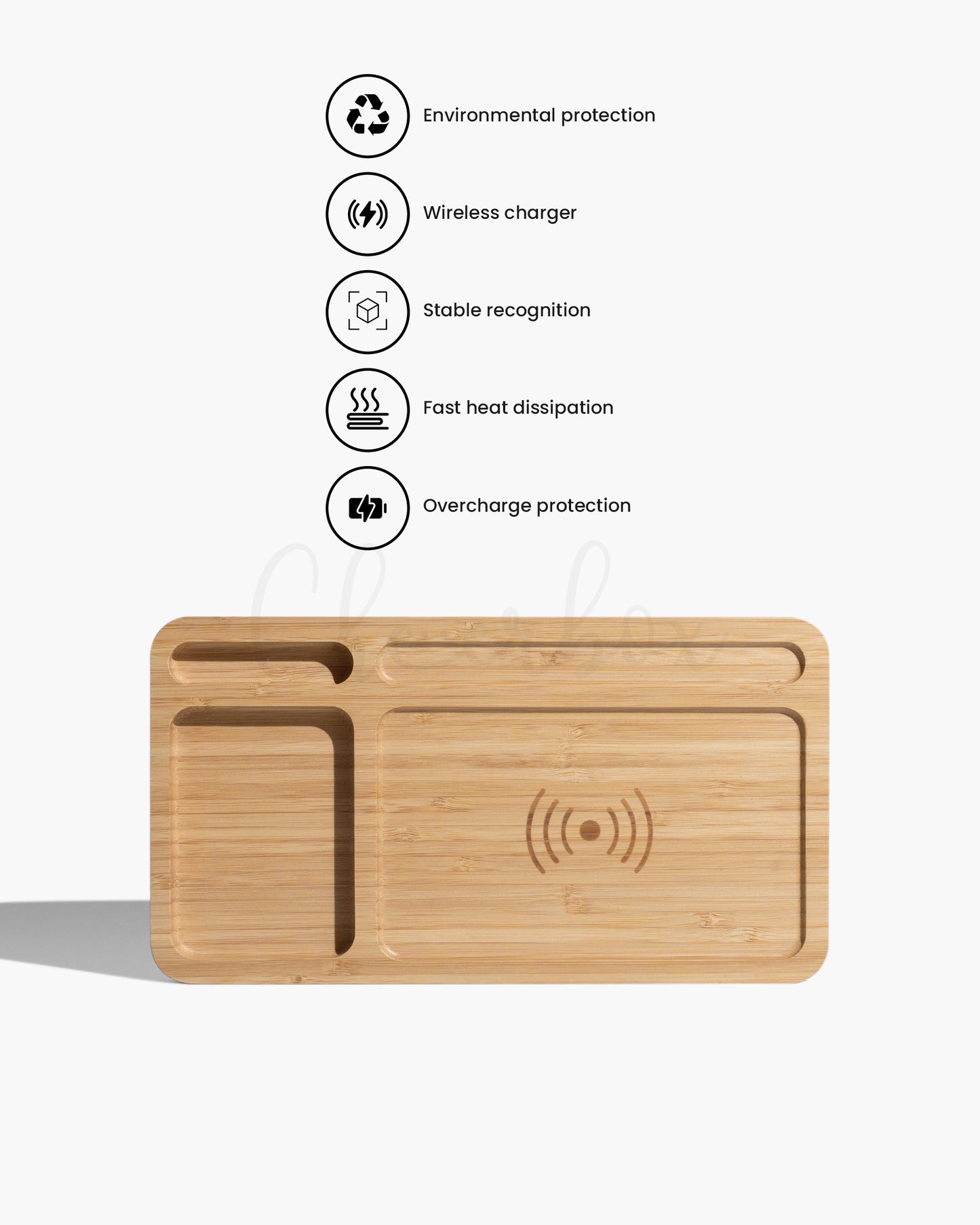 Digidesk - Wooden Wireless Charger