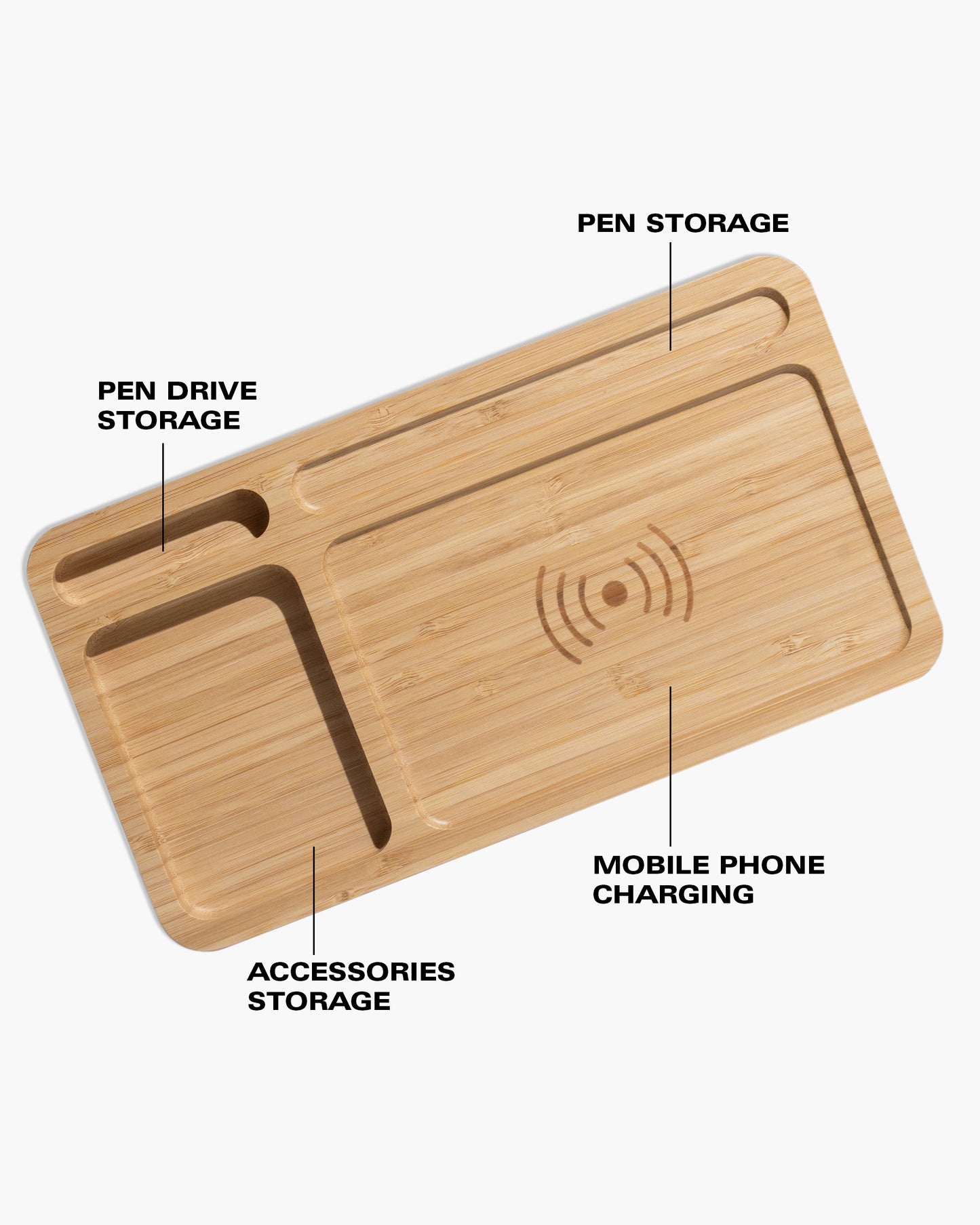 Digidesk - Wooden Wireless Charger