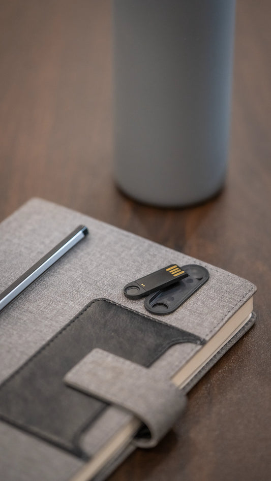 Notepro+ - Notepad with 16 GB USB