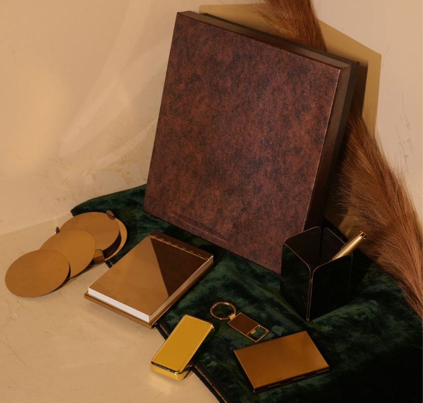 Gold Metal 6-in-1 Executive Gift Set