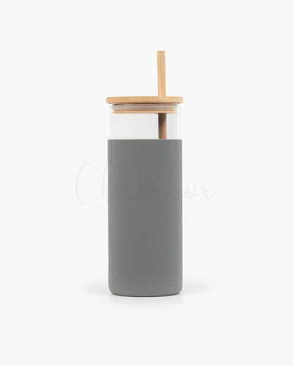 Zentumbler - Aesthetic Glass with Straw
