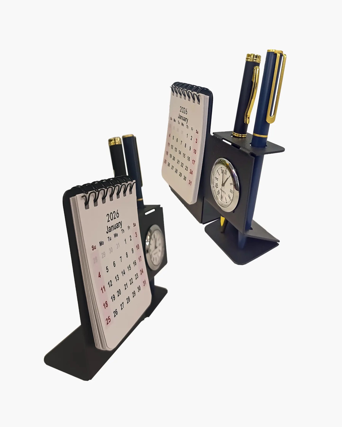 ChronoDesk 2026 – Multipurpose Metal Desk Calendar