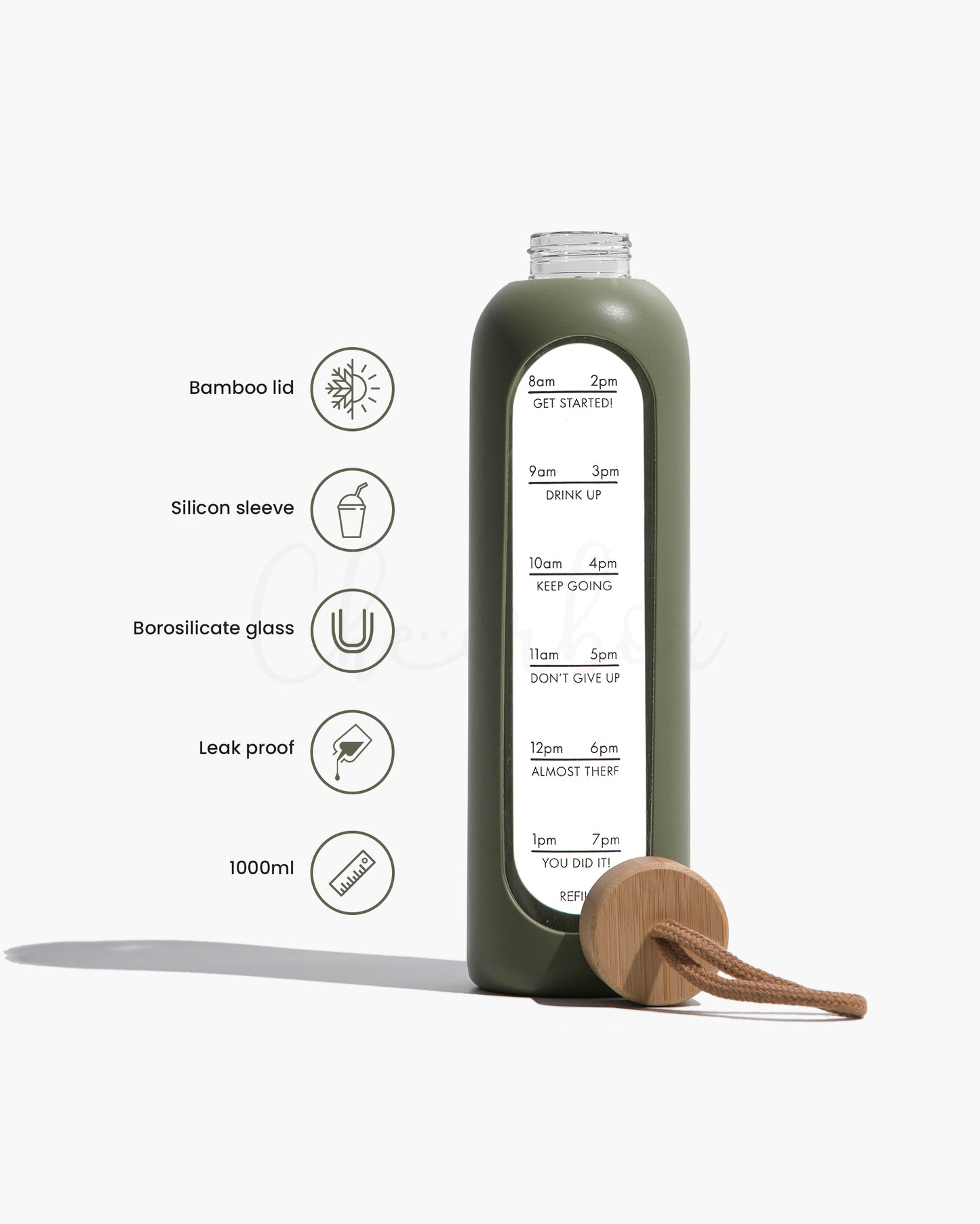 Nimbus 1000 - Timestamp Water Bottle