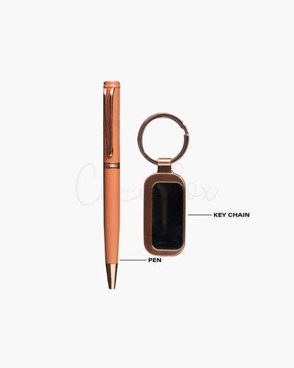 Pen Pal Set - Personalized Pen and Keychain Set