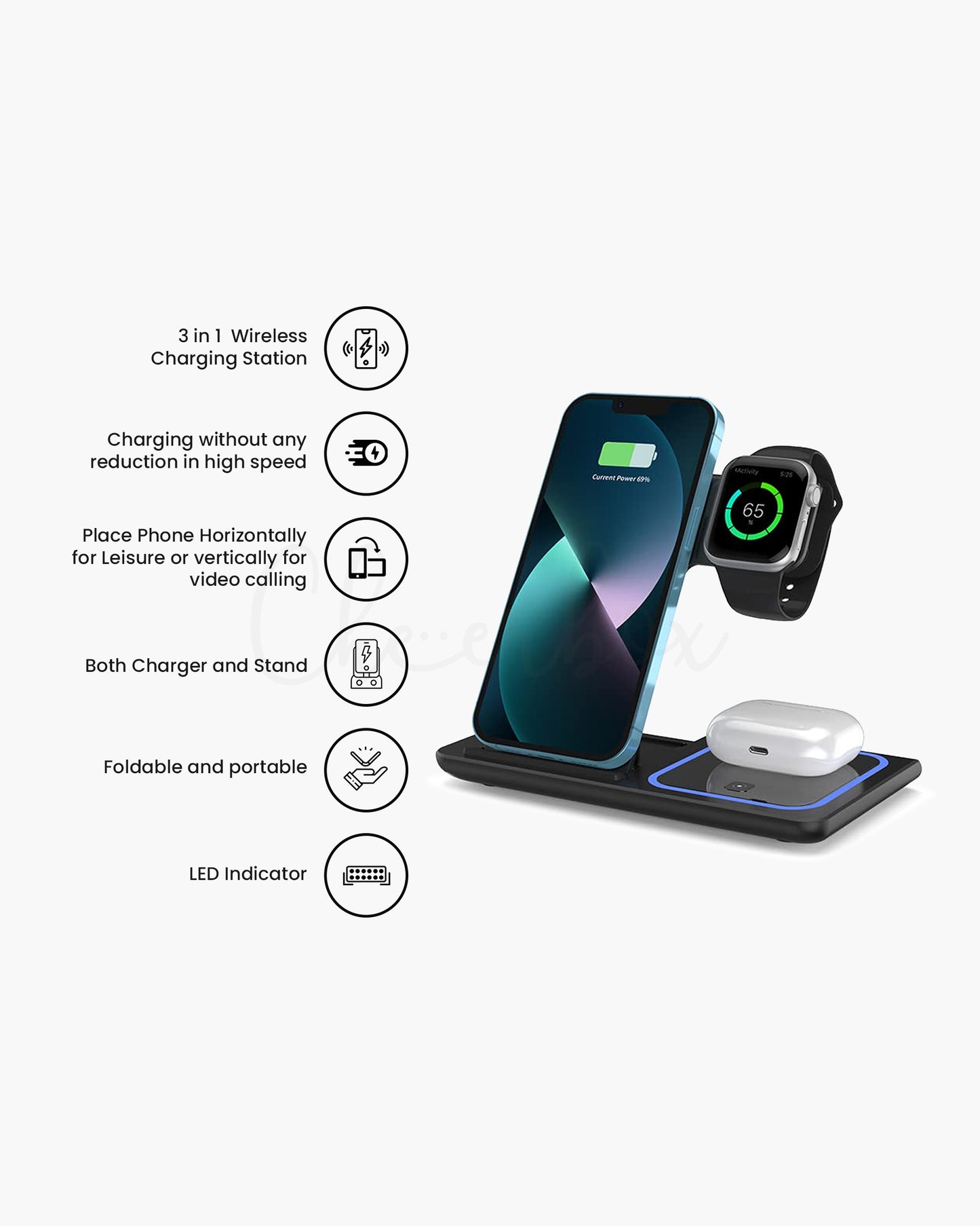 ChargeMax Duo - Fast Charging Wireless Charger