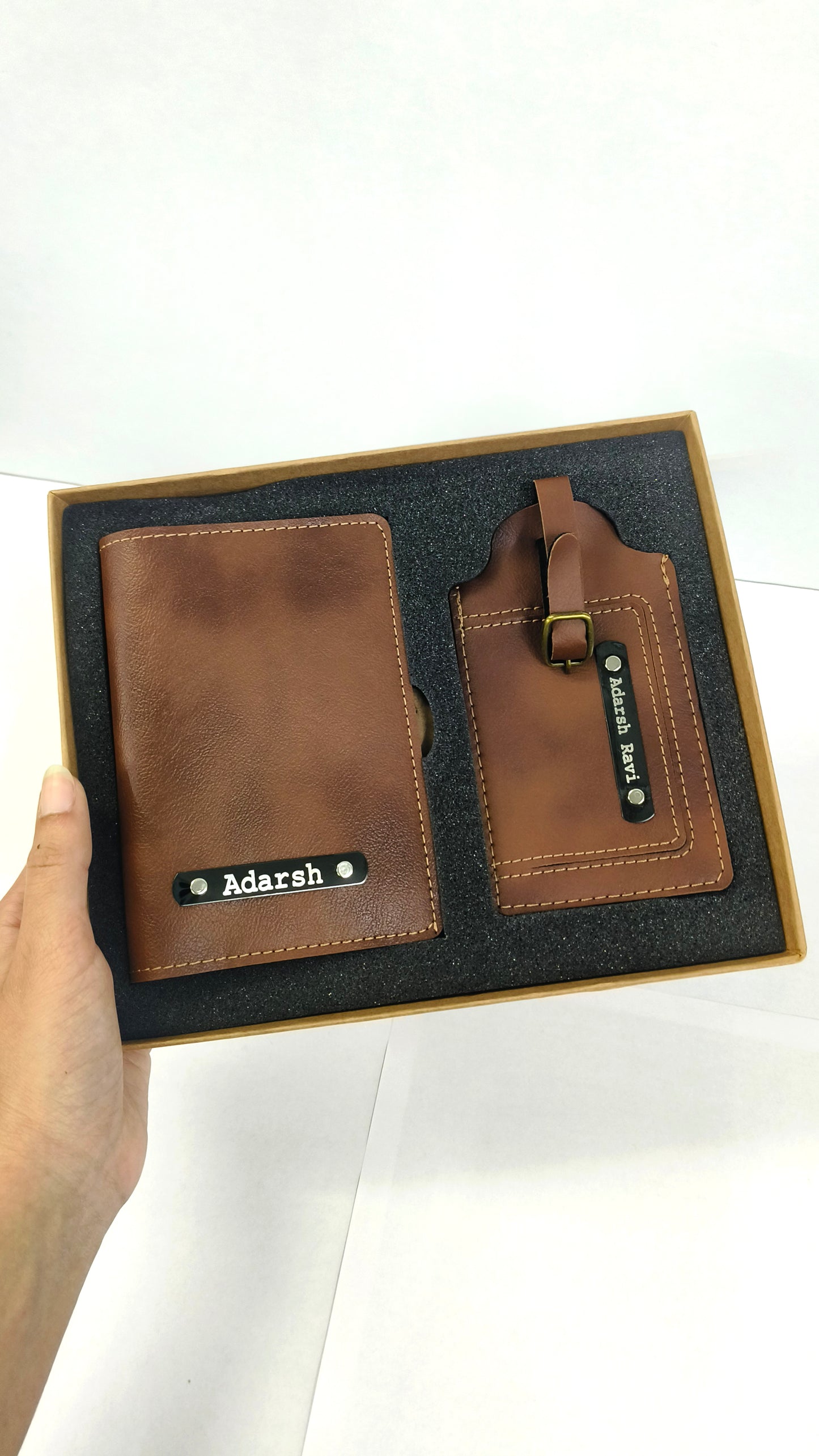 JetSet Luxe Duo - Travel wallet gift set