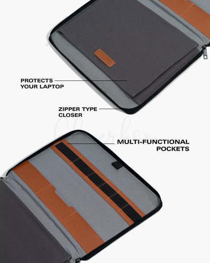Urbanshield - Vegan leather laptop sleeve
