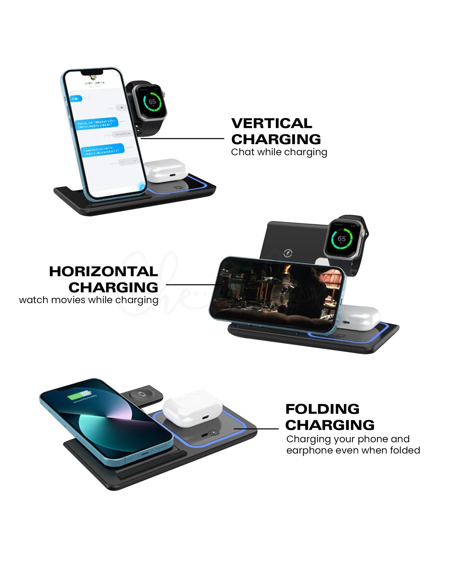 ChargeMax Duo - Fast Charging Wireless Charger