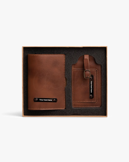 JetSet Luxe Duo - Travel wallet gift set