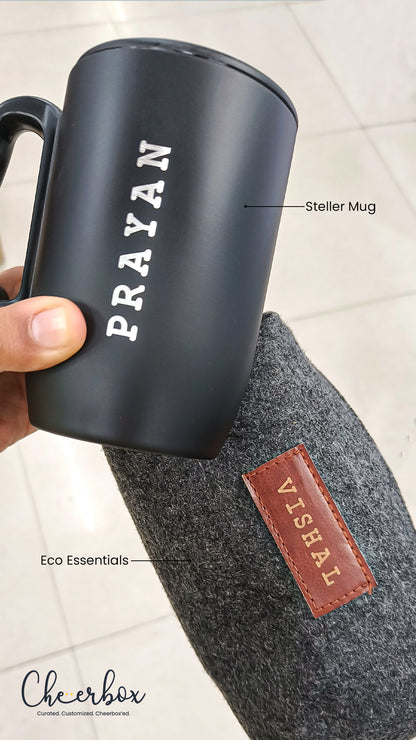 Steller mug - Insulated Mug with Handle and Lid