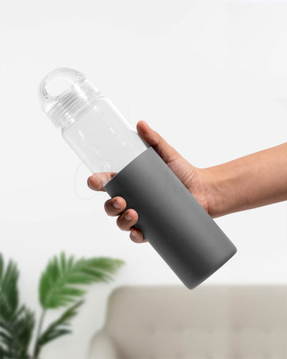 Drinksy - Borosilicate Glass Water Bottle