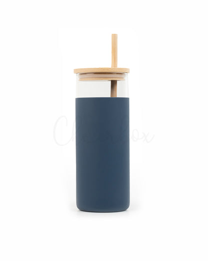 Zentumbler - Aesthetic Glass with Straw