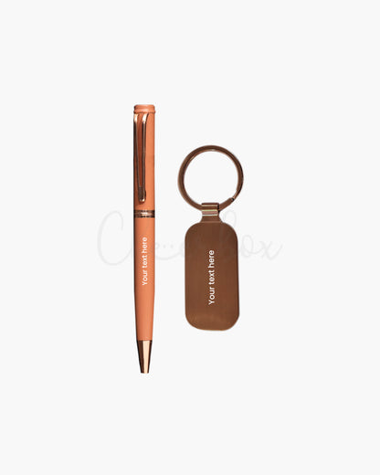 Pen Pal Set - Personalized Pen and Keychain Set