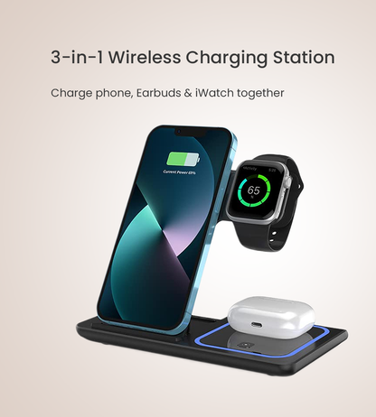 ChargeMax Duo - Fast Charging Wireless Charger
