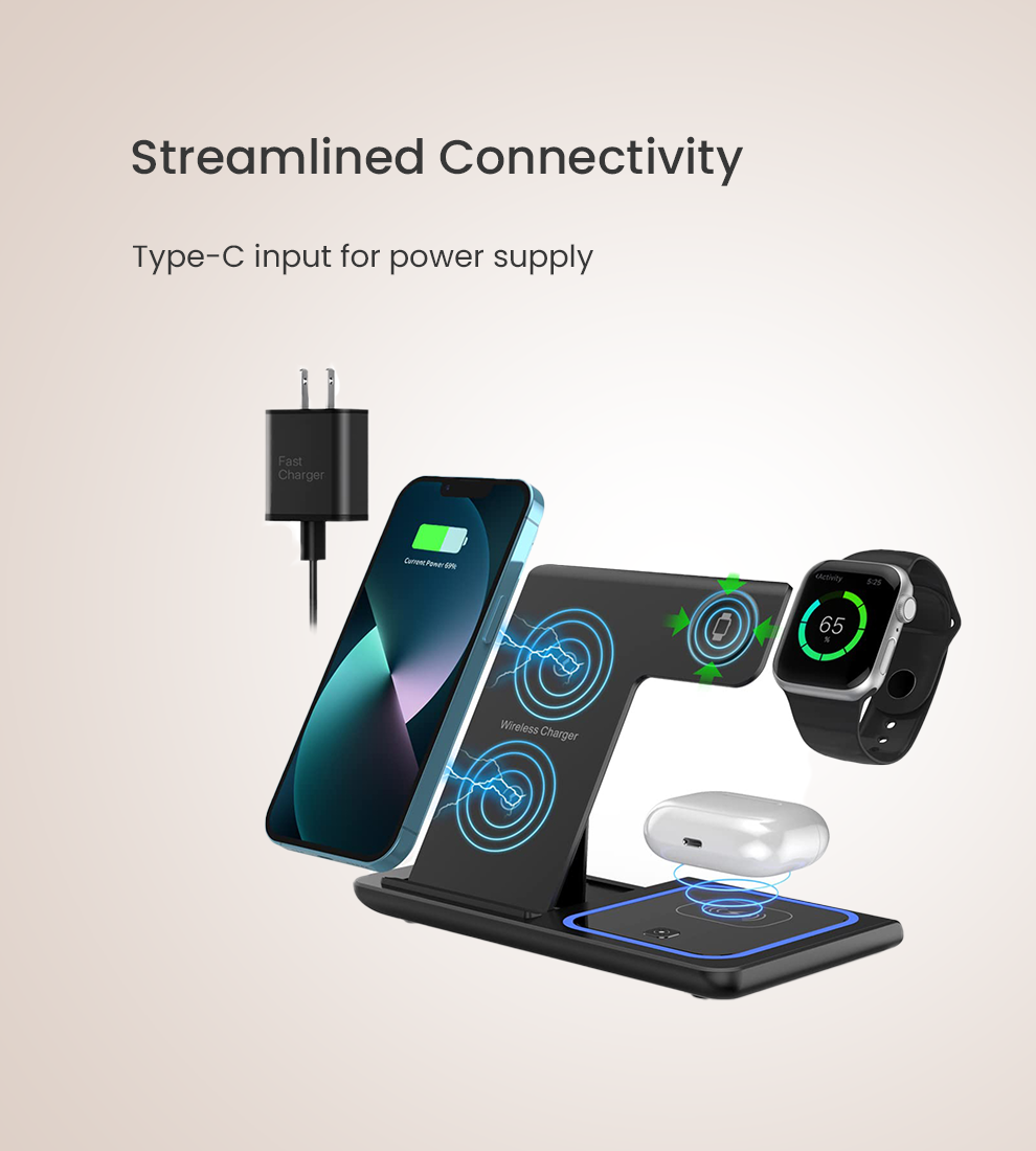 ChargeMax Duo - Fast Charging Wireless Charger