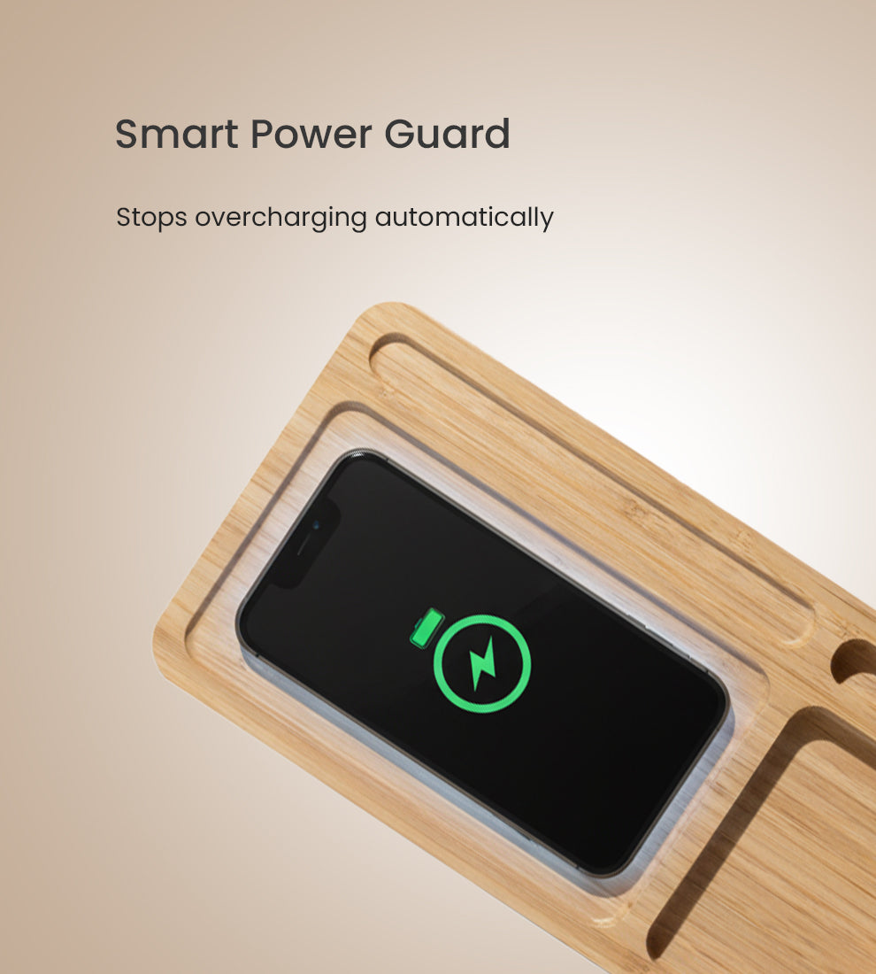 Digidesk - Wooden Wireless Charger