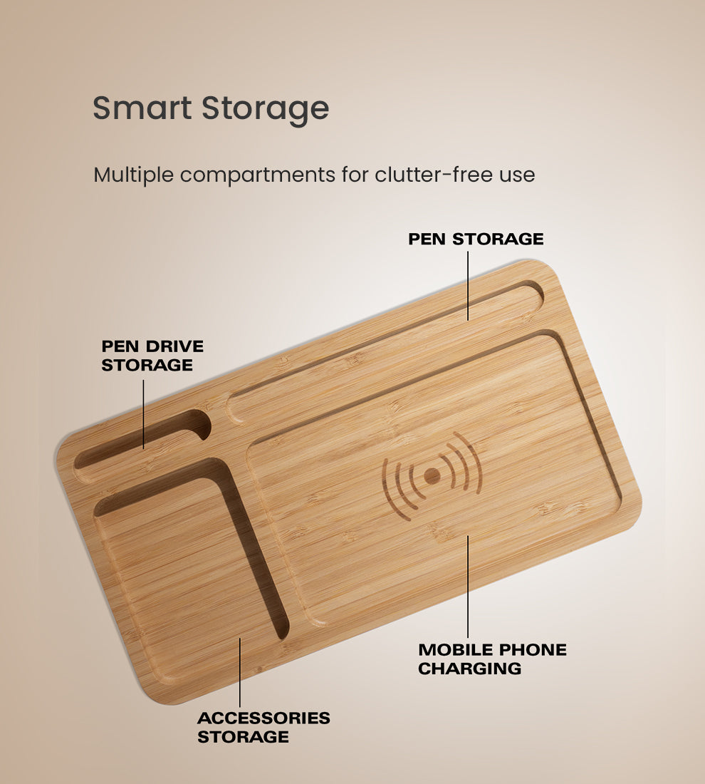 Digidesk - Wooden Wireless Charger