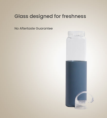 Drinksy - Borosilicate Glass Water Bottle