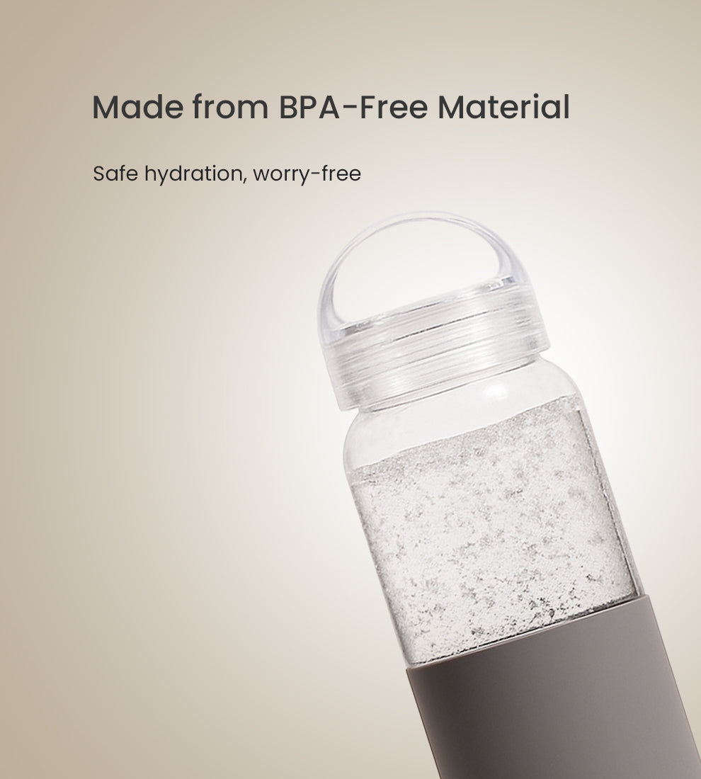 Drinksy - Borosilicate Glass Water Bottle