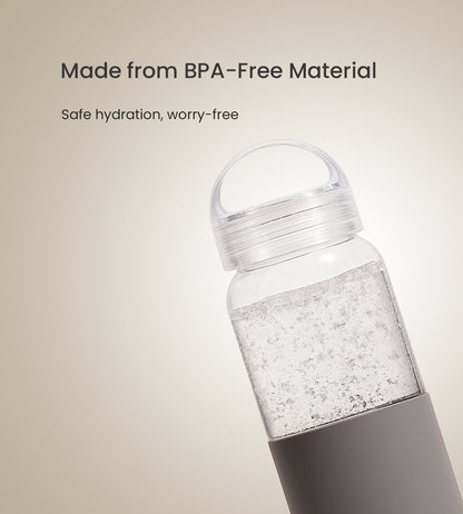 Drinksy - Borosilicate Glass Water Bottle
