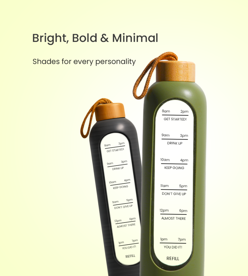 Nimbus 1000 - Timestamp Water Bottle