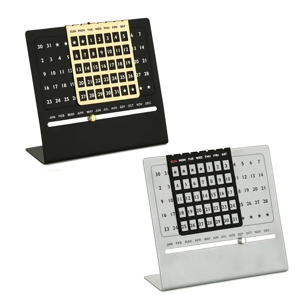 Steel Table Calendar