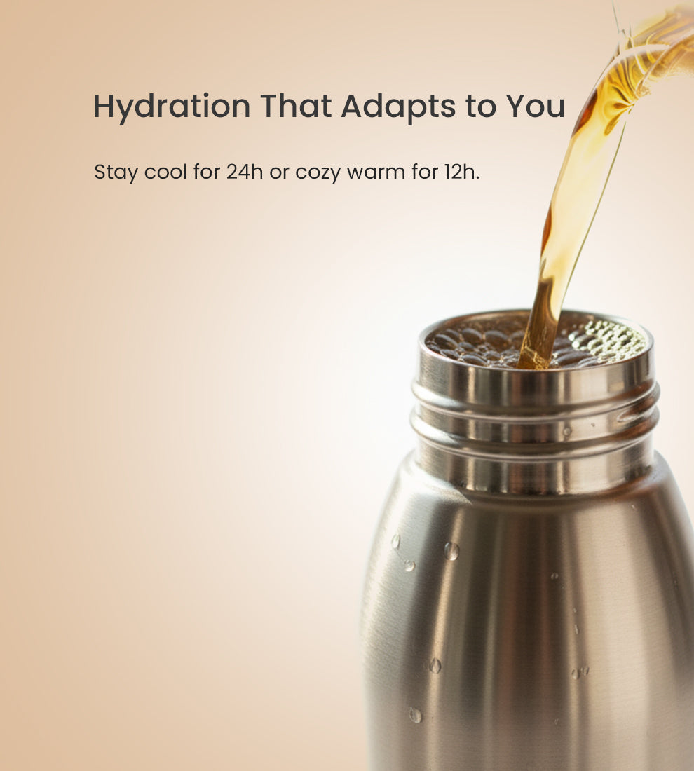 Steelmate - Insulated Stainless Steel Water Bottle