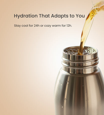 Steelmate - Insulated Stainless Steel Water Bottle