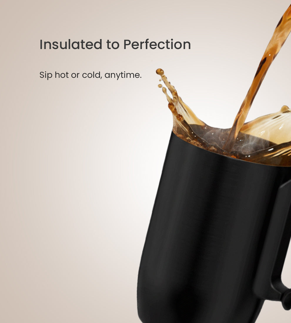 Steller mug - Insulated Mug with Handle and Lid