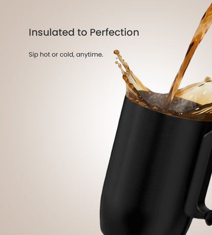 Steller mug - Insulated Mug with Handle and Lid