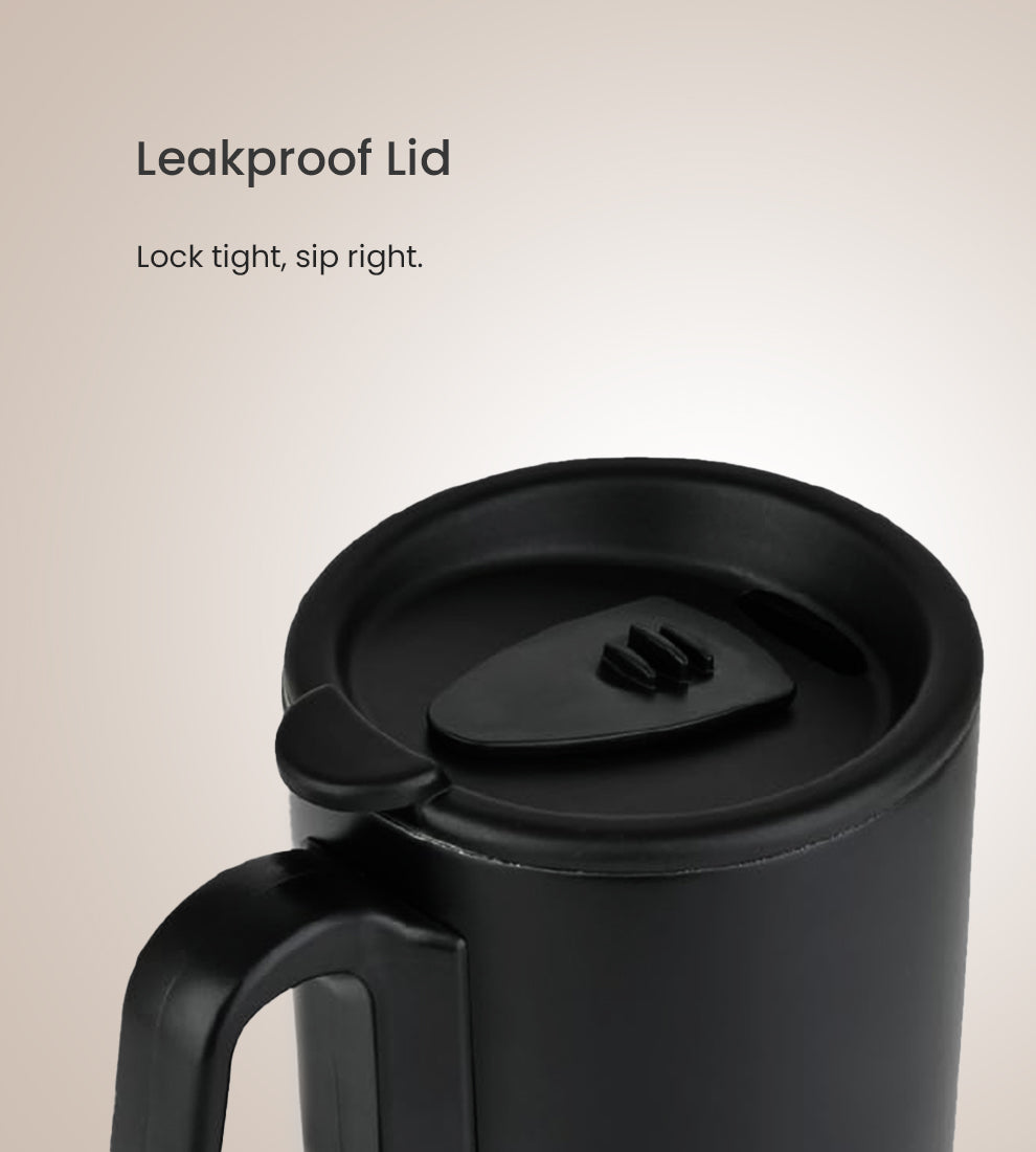 Steller mug - Insulated Mug with Handle and Lid