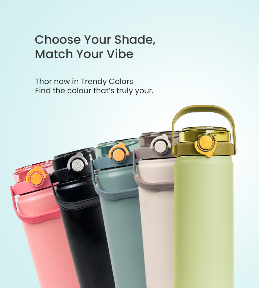 Thor -  Insulated Dual Sipper Bottle