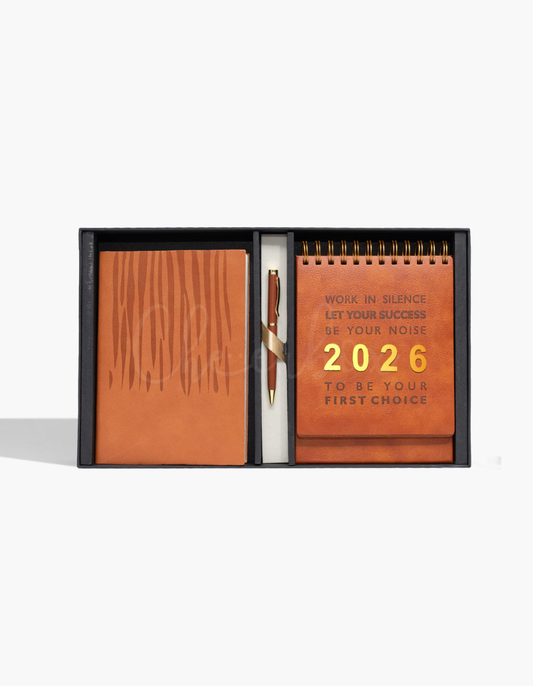 Legacy 2026 – Premium Embossed Desk Calendar