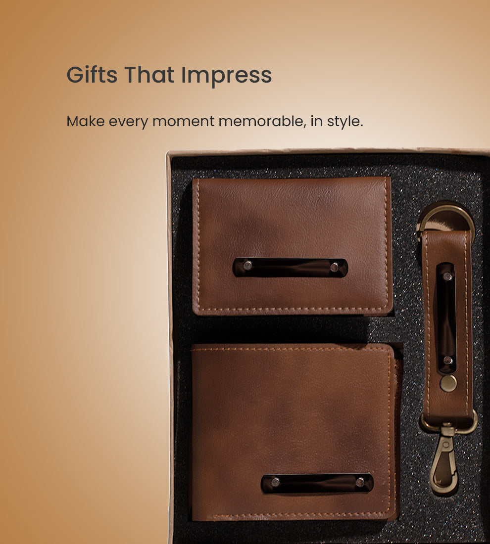 Urban Luxe Set - Wallet gift set for him