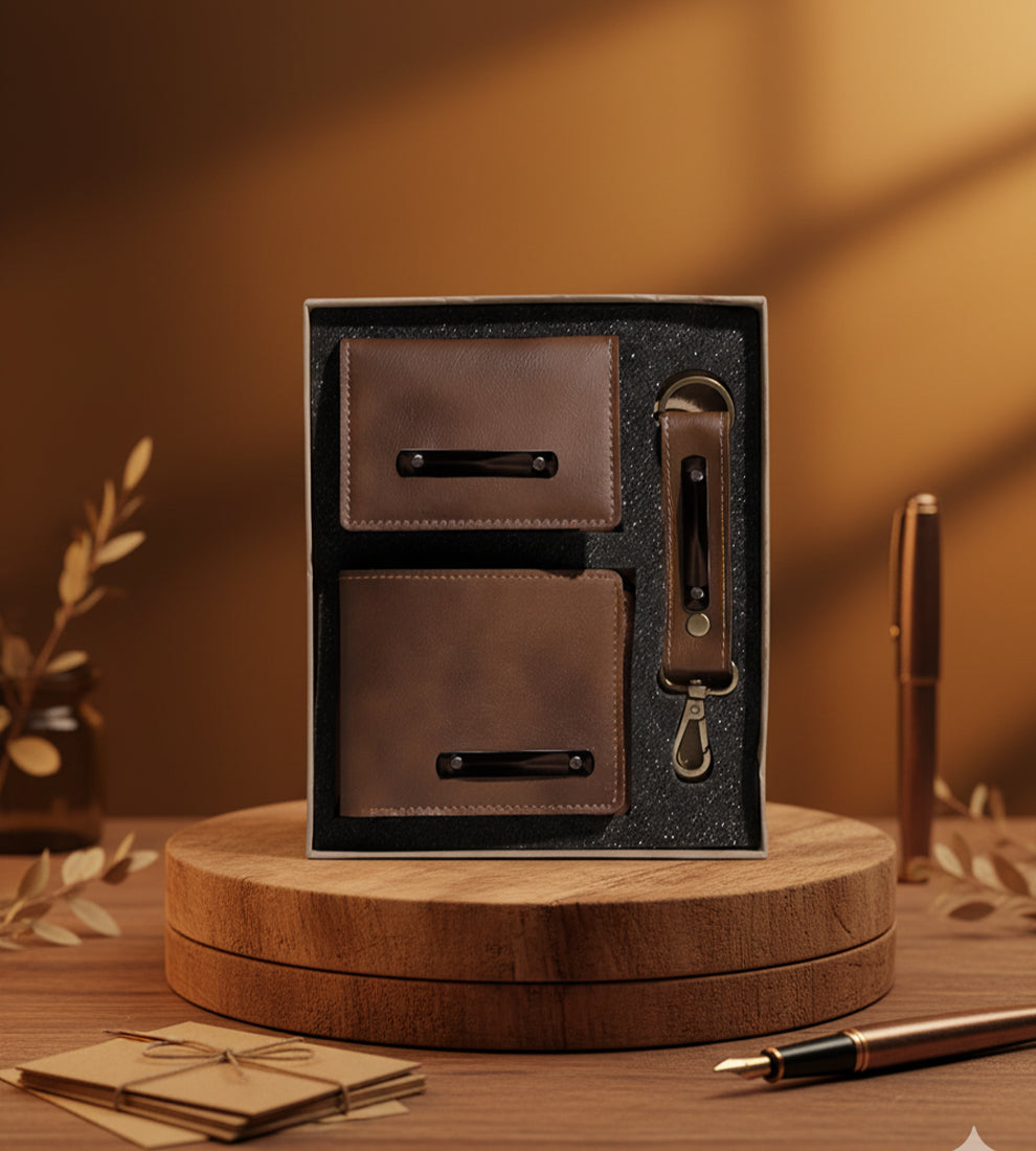 Urban Luxe Set - Wallet gift set for him