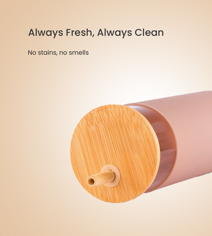 Zentumbler - Aesthetic Glass with Straw