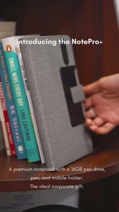 Notepro+ - Notepad with 16 GB USB